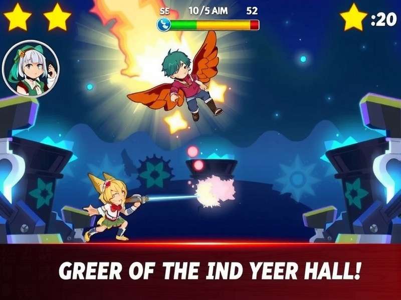 Intense battles in Rising Fire Stars Rising Fire Stars combat screenshot